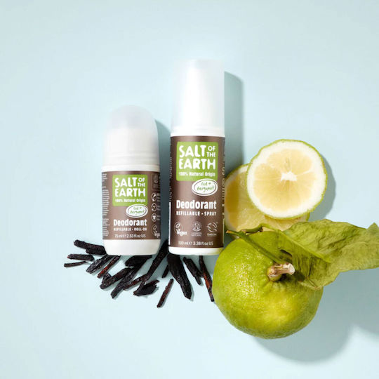 Salt of the Earth Salt Earth Αποσμητικό σε Spray Χωρίς Αλουμίνιο 100ml