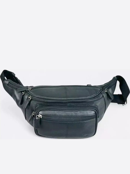 Herren Bum Bag Taille Schwarz