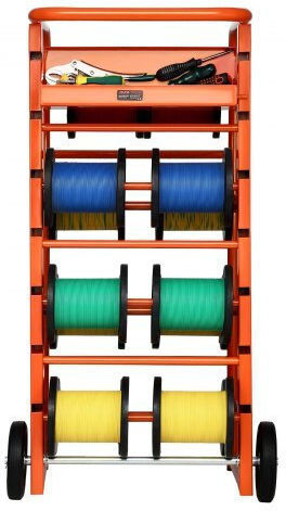 Vevor Wire Spool Rack 11 Rods Cable Caddy Industrial Electrical Retail Use