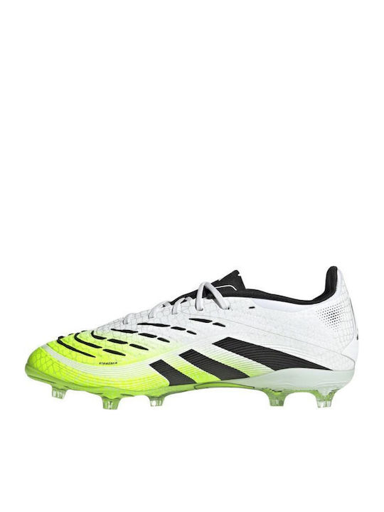 Elite Fg FG Kids Soccer Cleats Molded White