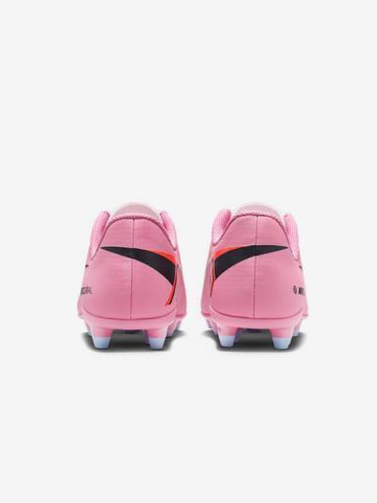 Mercurial Vapor 16 Club MG Kids Soccer Cleats Molded Pink