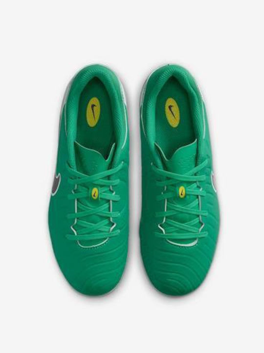 Jr Tiempo Legend 10 Academy FG MG HJ7190 300 Kids Soccer Cleats Molded Outsole Green