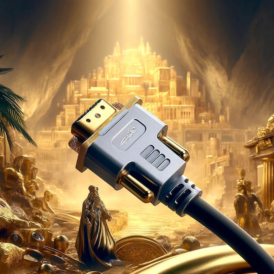 Co2 Vga To Hdmi Cable Adapter Converter Full Hd 1080p 60hz 1m