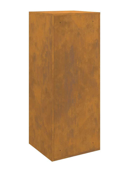 vidaXL Briefkasten Für Draußen Inox Rusty 41x38x103cm