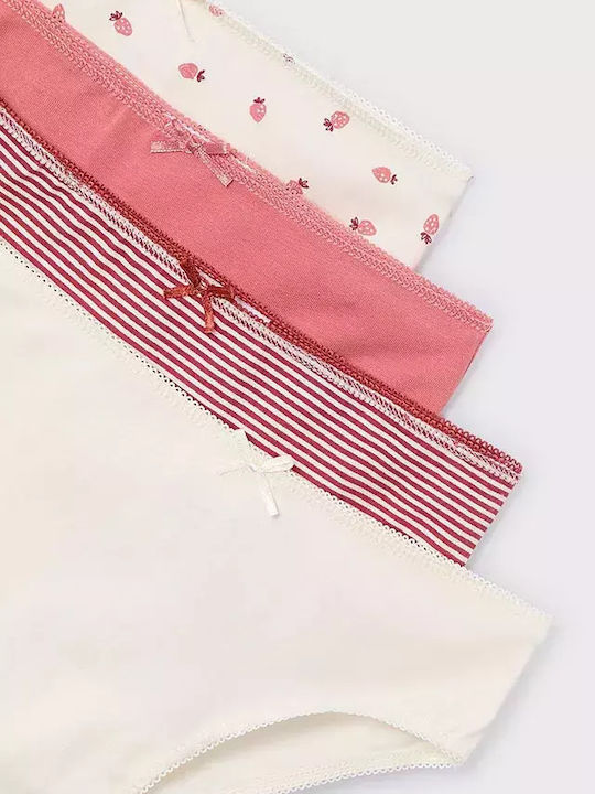 Mayoral Kids' Set with Briefs Pink 4pcs