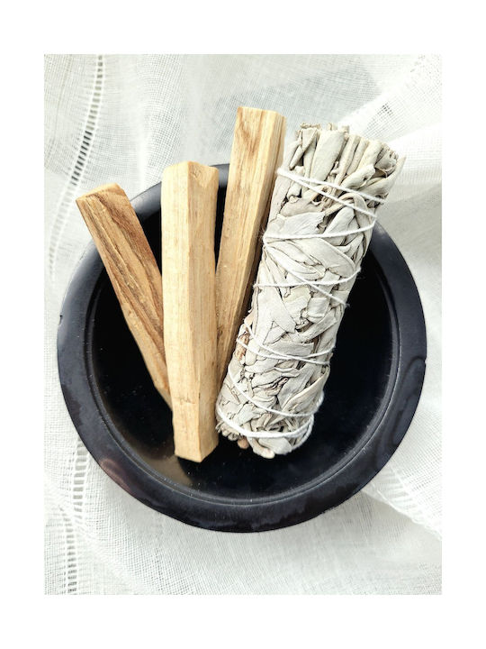 Smudge Kit Palo Santo Sage Stick Space Aura Cleansing