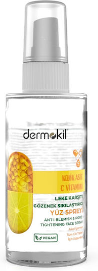 Dermokil Facial Toning Liquid with Centella Asiatica Vitamin C & Niacinamide 50ml