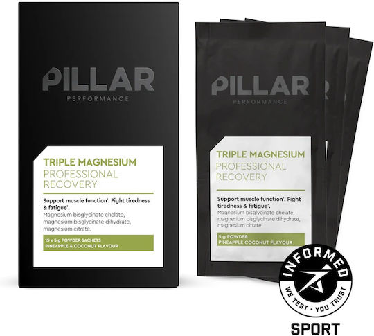 Pillar Performance Triple 1200mg Potrivit Pentru Copii 5gr 15 Plicuri Căpșuni