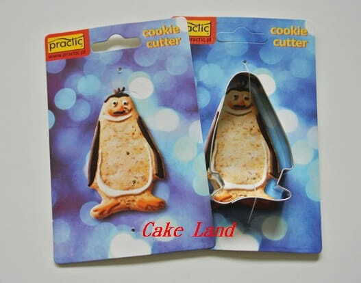 Pingwin Cookie Mold