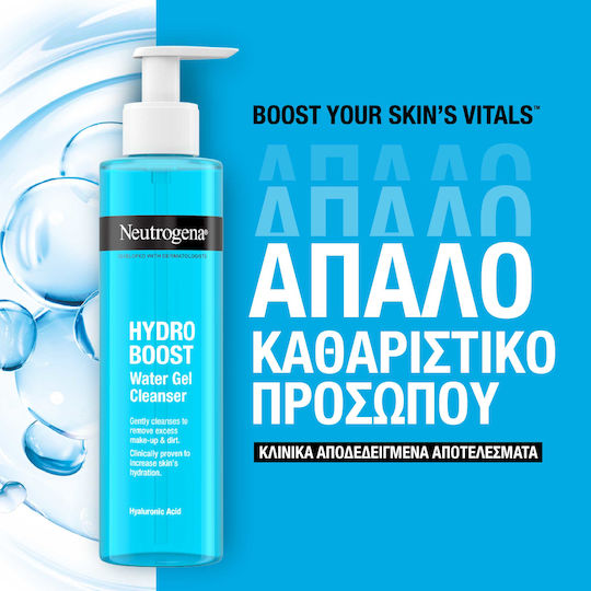 Neutrogena Hydro Boost Water Течен Почистващ Продукт За Лице 200ml
