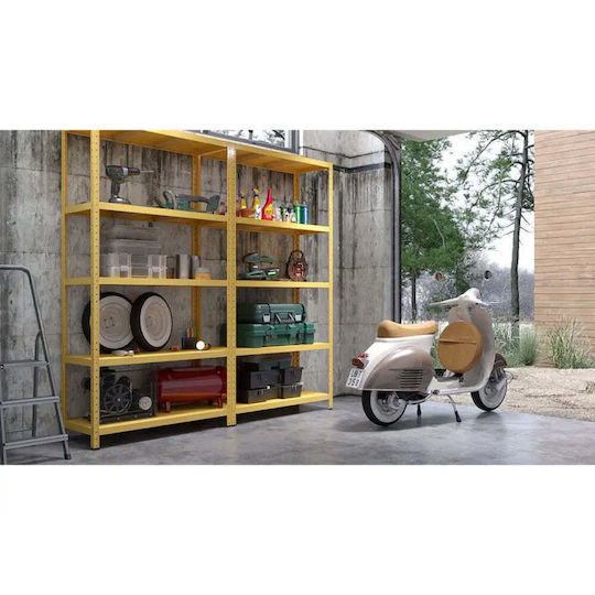 Рафтове Дексион 100x40x187см с 4 Рафтове Обща Товароносимост 320кг