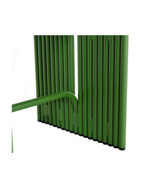 Stool For Living Room Metallic Intrepid Green 40x38x42cm