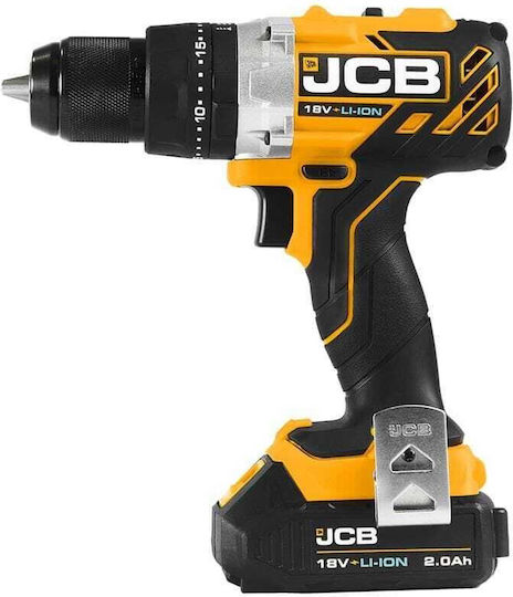 JCB Σετ Κρουστικό Δραπανοκατσάβιδο & Σέγα 18V με 2 Μπαταρίες 2Ah και Θήκη