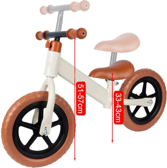 Kids Balance Bike White