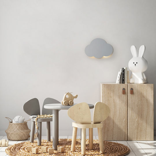 TK Lighting Παιδικό Φωτιστικό Τοίχου Μεταλλικό