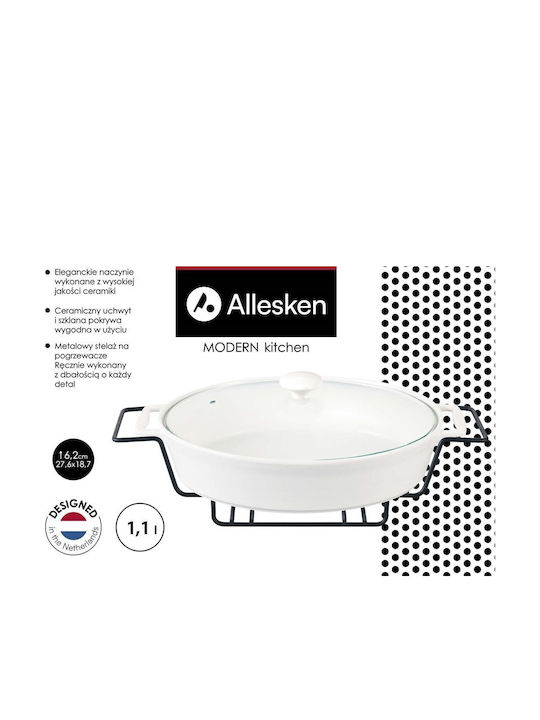 Modern Kitchen Dish Warmer 1.1l 2x18.7xh6.2cm