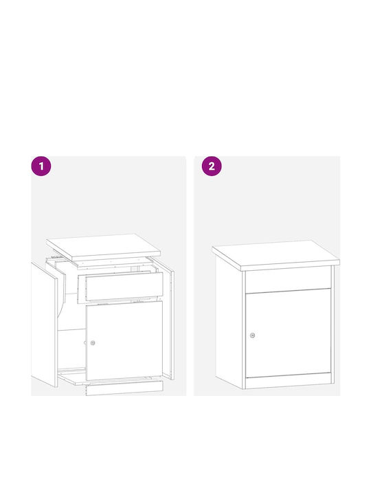 vidaXL Пощенска Кутия За Открито Метална В Черен Цвят 44x35x59см