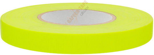 Allcolor Expert Line Neon Gaffer Tape Mat 654-19 Ge Gaffer 19mm X 25m Neon Yellow
