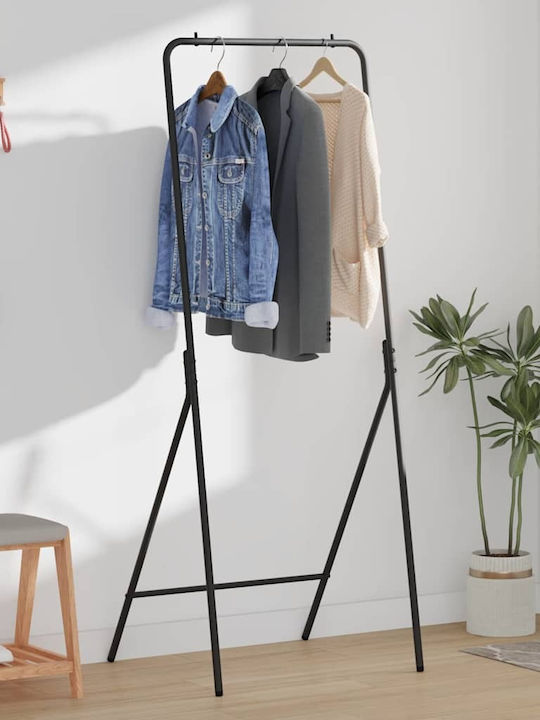 vidaXL vidaXL Kleiderständer aus Metall Schwarz 60x53x155cm