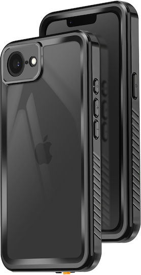 Redpepper Integral Hülle iPhone 16e Wasserdicht IP68 Stoßfest Schwarz