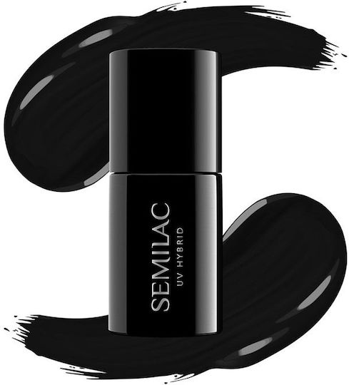 Semilac Classic Ημιμόνιμο Βερνίκι Νυχιών Black Diamond 031 7ml
