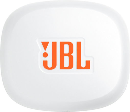 JBL Endurance Zone Offenes Ohr Bluetooth-Freisprecheinrichtung Kopfhörer mit Schweißresistenz und Ladeetui Weiß