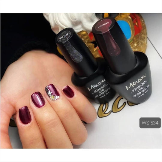 Mixcoco Halb-permanenter Nagellack 534 15ml 1Stück