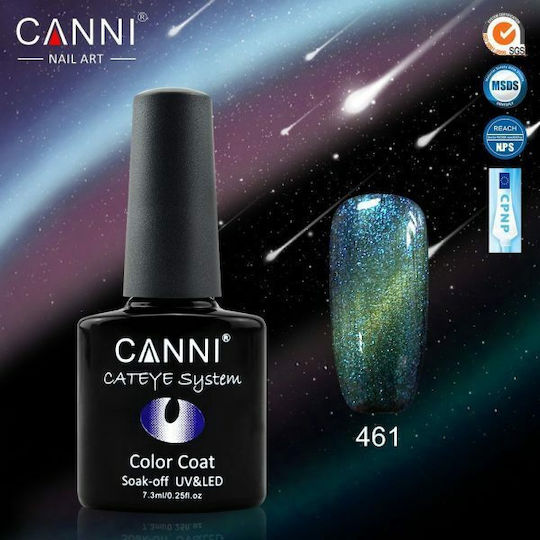 Canni Chameleon Semipermanent Lac de Unghii 461 Ochi de pisică 7.3ml 1buc