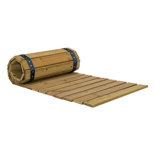 Showood Wood Pathway for Garden Flooring for Beach 100x90cm