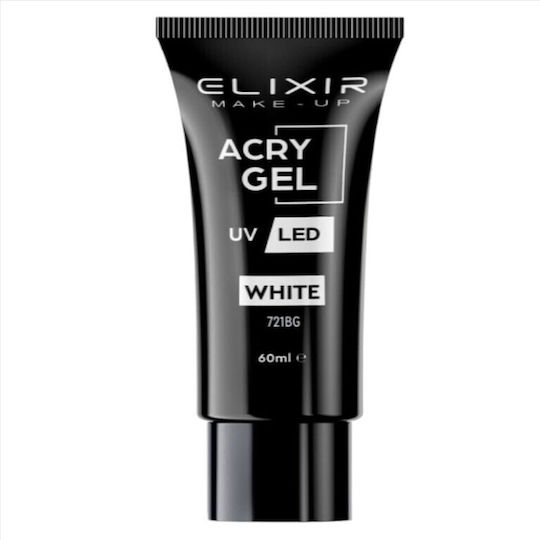 Elixir Acrygel Νυχιών Λευκό 60ml