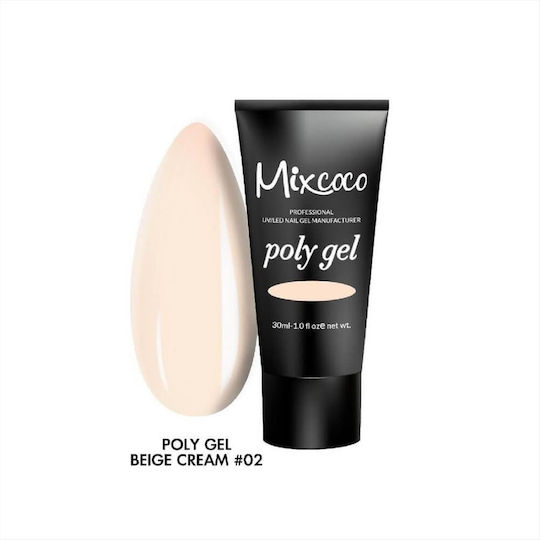 Mixcoco Gel Falsche Nagelgel Beige 30ml