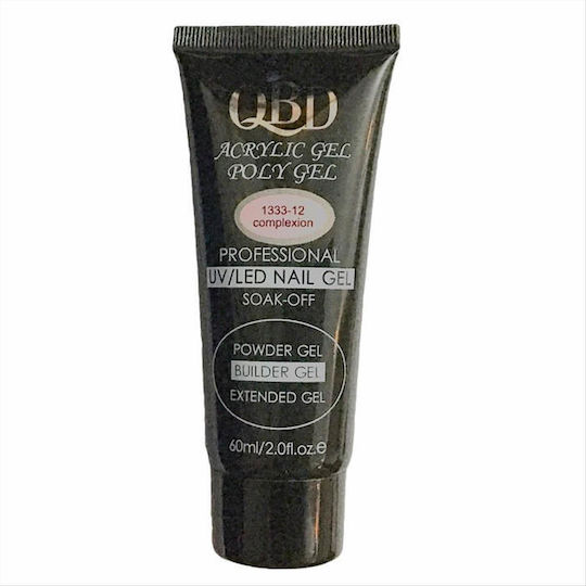 QBD Acrygel Νυχιών Complexion 1333-12 Πολύχρωμο 60ml