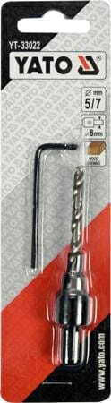 Yato Drill 5 - 7mm with Hexagonal Shank for Wood 7mm