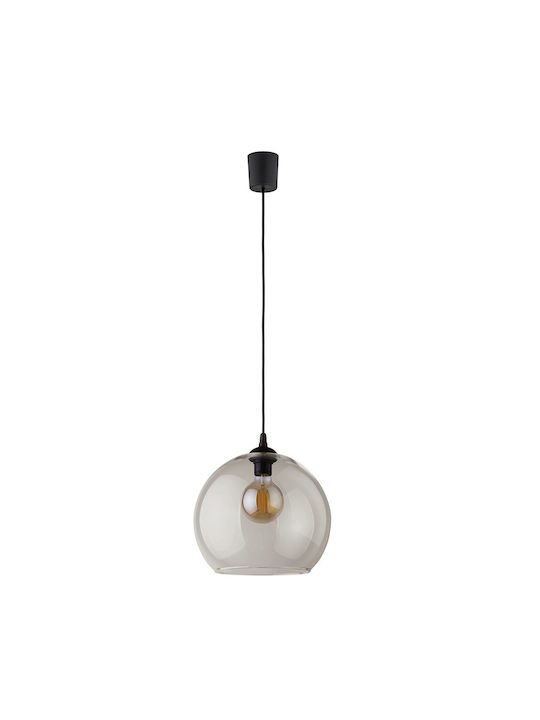 TK Lighting Cubus Pendant Light Black with Socket E27