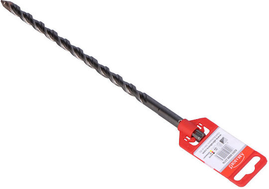 Abraboro Diamantbohrer Hartmetall mit SDS Plus Schaft für Gemäuer 10mm