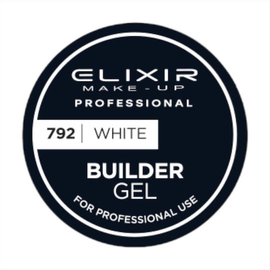 Elixir Builder Gel Νυχιών White 792 15gr
