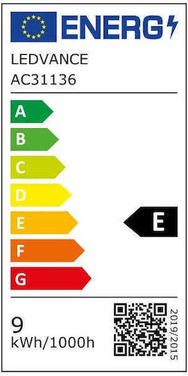 Ledvance LED Bulb 9W for Socket E27 Warm White 1050lm