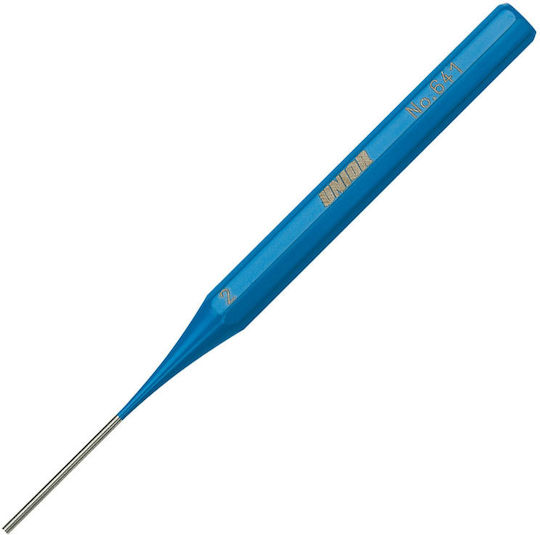 Unior Hexagon Pin Punch 601712 Hand Tool with Wooden Handle