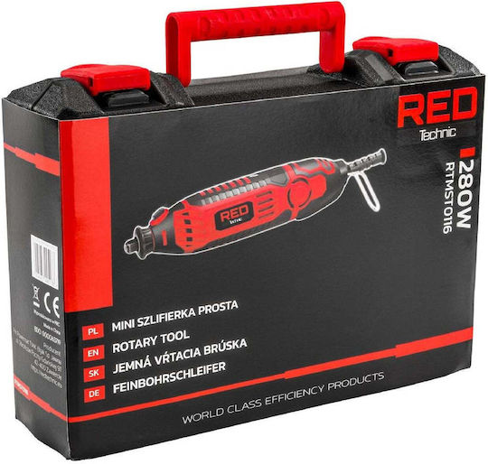 Red Technic Electric Rotary Multi Tool 280W