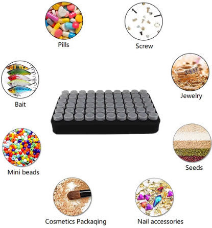 30 Pcs Kit Storage Cases Tools Painting Mosaic Tiles Diamond Dotz