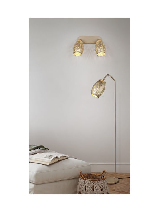 Trio Lighting Bidar Φωτιστικό Δαπέδου Υ147εκ. Καφέ Trio Lighting Bidar Φωτιστικό Δαπέδου Υ147εκ. Καφέ
