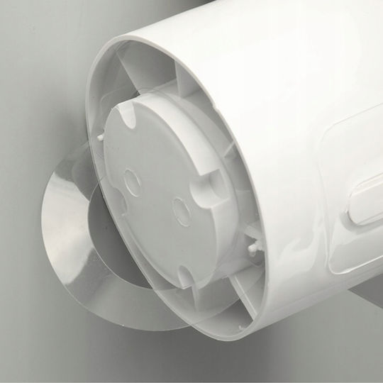 Mission Air De perete Ventilator de Baie 120mm Negru