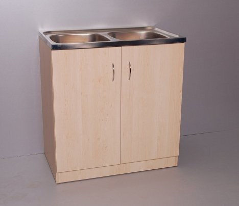 Ντουλάπι Νεροχύτη Sonoma Oak 80x50εκ.