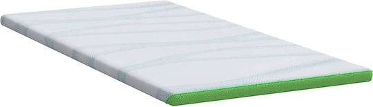 vidaXL Ανώστρωμα Μονό Polyester 100x200x6εκ.