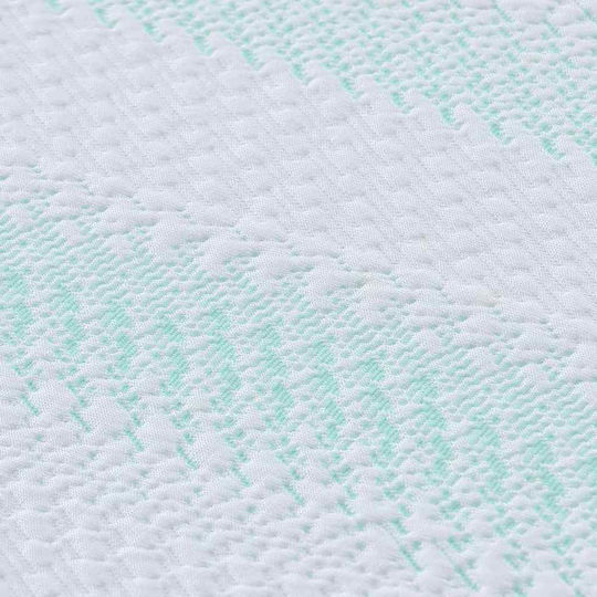 vidaXL Ανώστρωμα Μονό Polyester 90x200x6εκ.