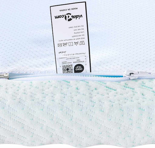 vidaXL Ανώστρωμα Μονό Polyester 90x200x6εκ.
