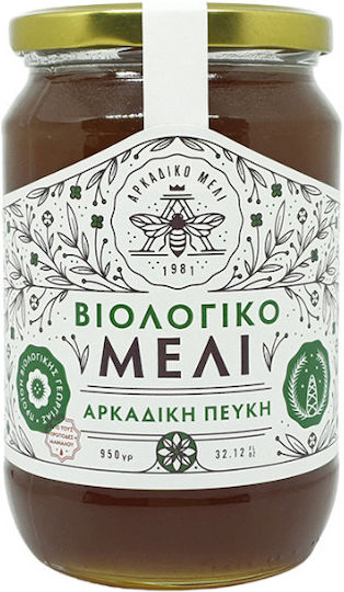 Αρκαδικό Μέλι Βιολογικό Μέλι Πεύκου Αρκαδίου 950gr