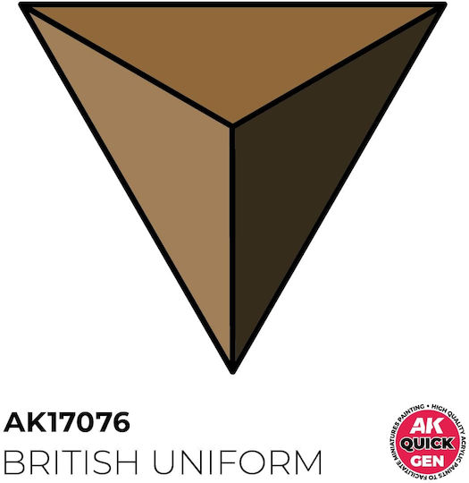AK Interactive Боя за Моделизъм British Uniform 17мл