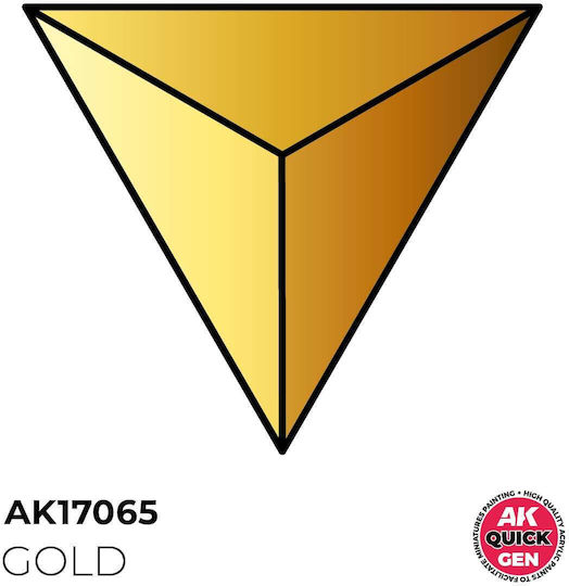 AK Interactive Model Making Paint Gold 17ml