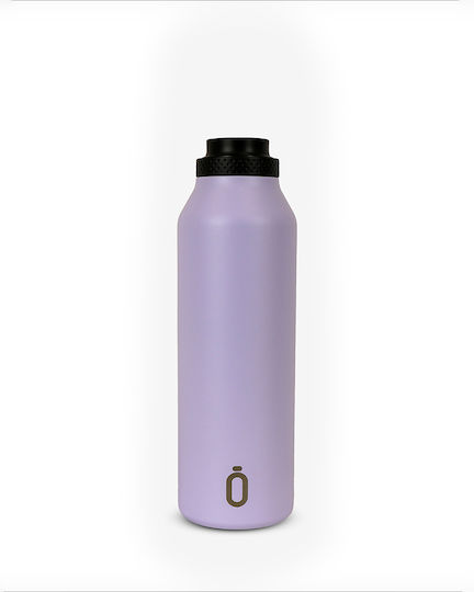 Runbott Μπουκάλι Θερμός Ανοξείδωτο BPA Free 600ml Λιλά